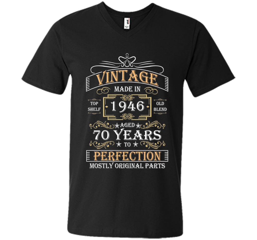 Made in 1946 Tshirt- 70 Years Old- Ideal 70th Birthday Gift
