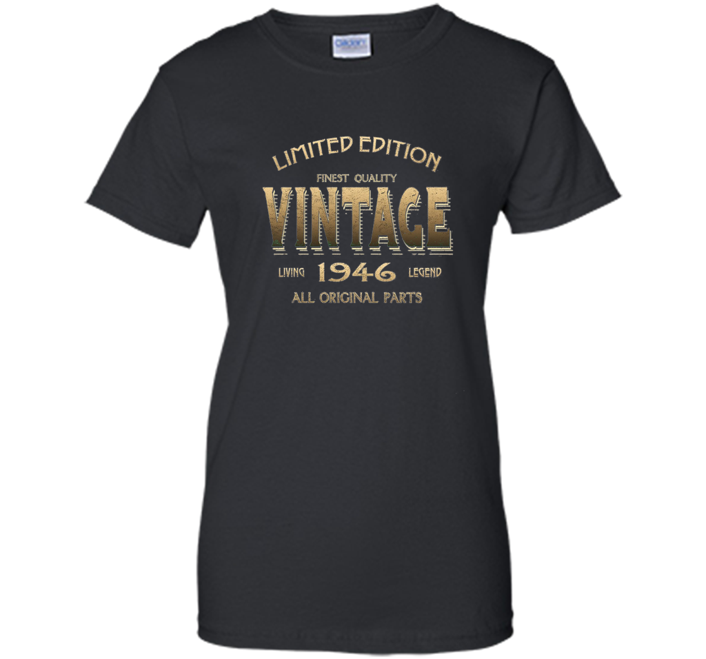 Men's 1946 T-shirt 71st Birthday Gift 71 Year Old B-day Present