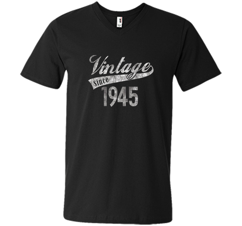 Vintage Since 1945 Birthday Gift T-shirt For Women Men