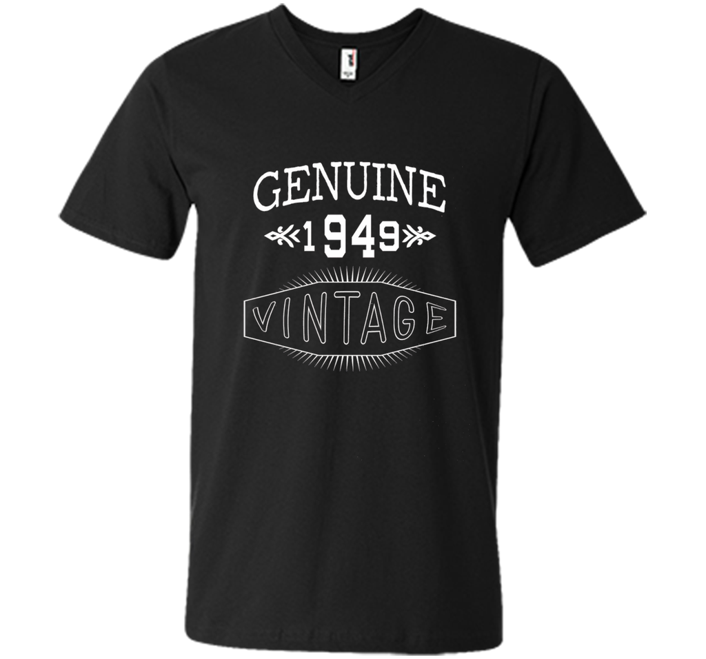 Genuine 1949 Vintage Birthday Gifts T-shirt For Men Women