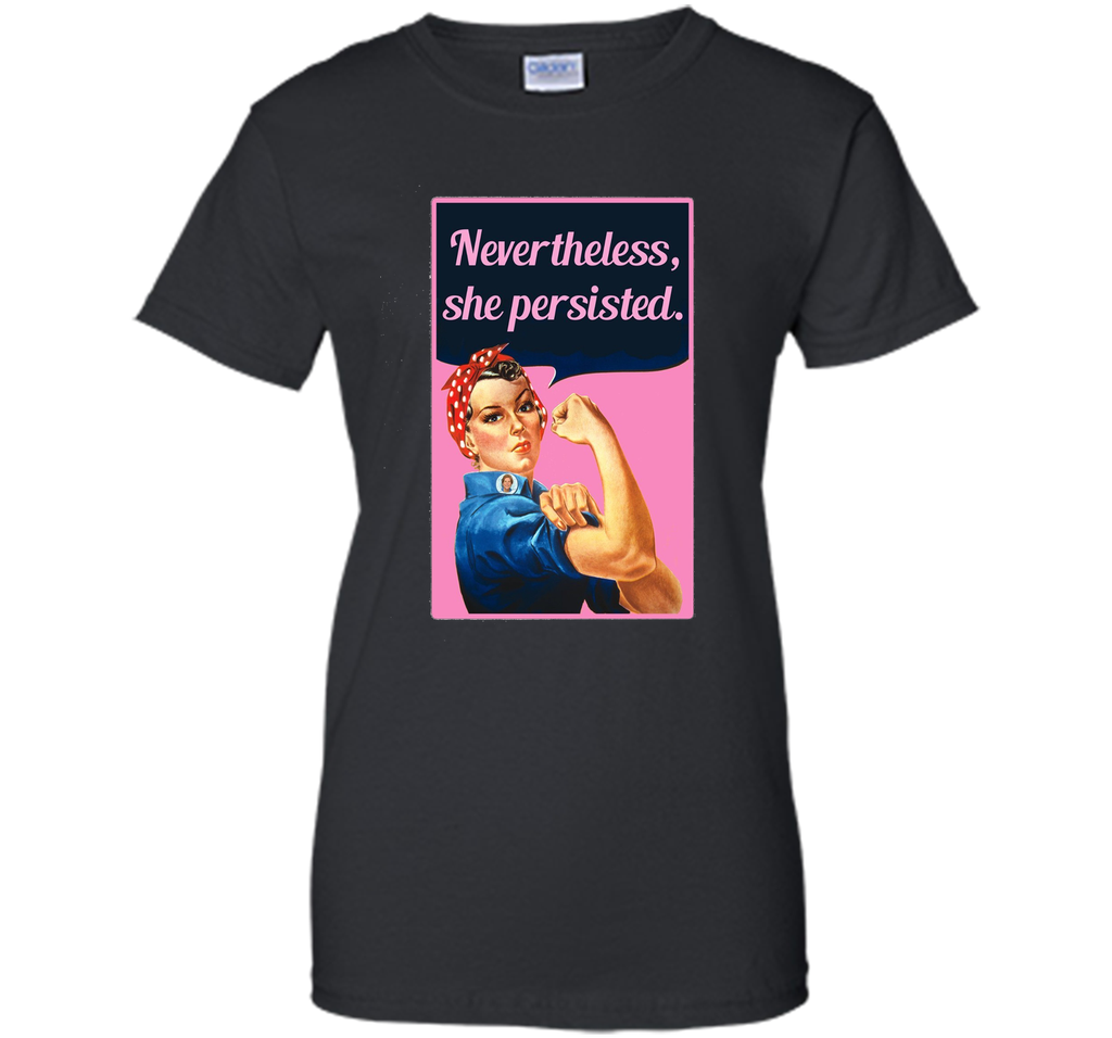 Nevertheless She Persisted Tshirt by Scarebaby