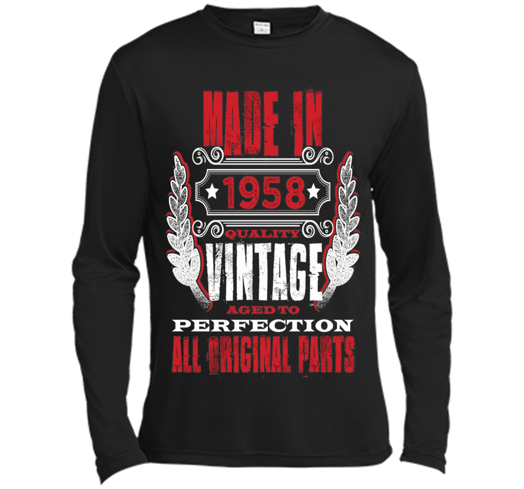 Made In 1958 Vintage 58th Birthday 58 Years Old Gift T-Shirt