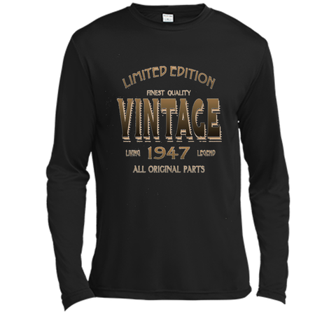 1947 T-shirt 70th Birthday Gift 70 Year Old B-day Present