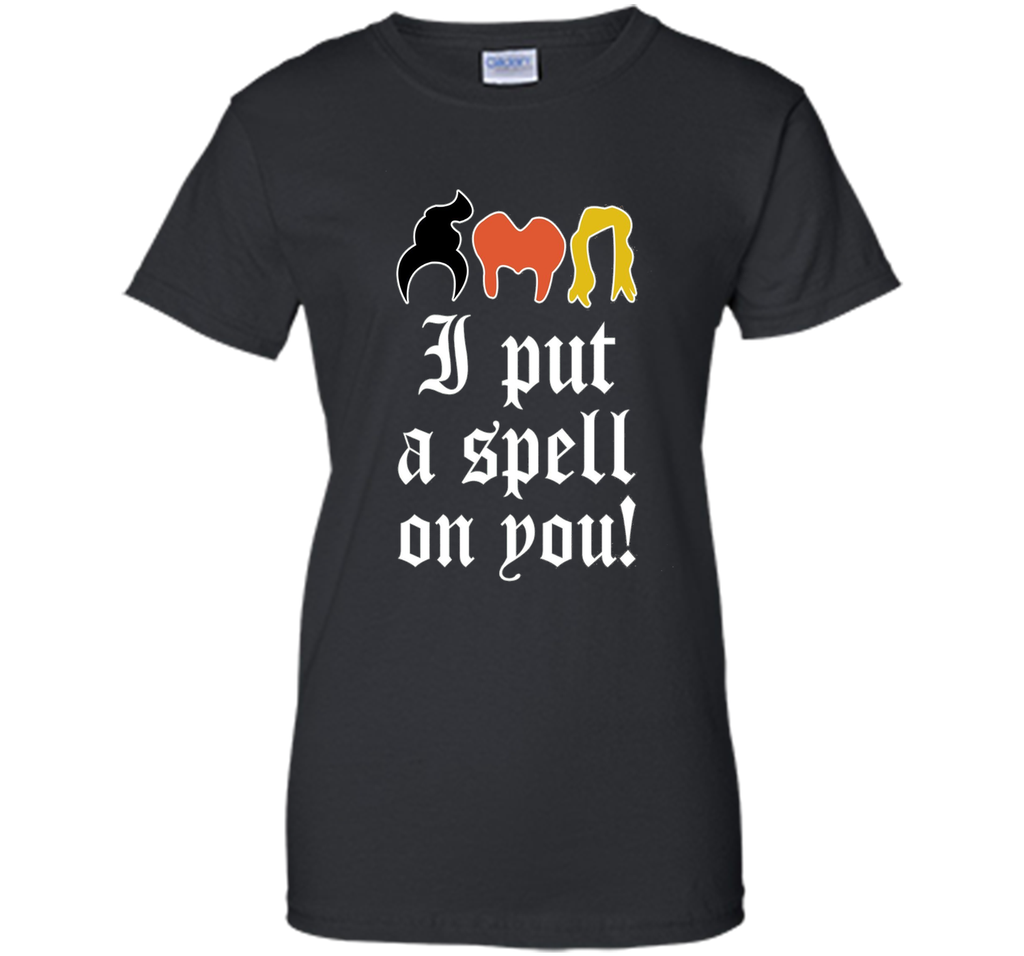 I Put A Spell On You Halloween T-Shirt