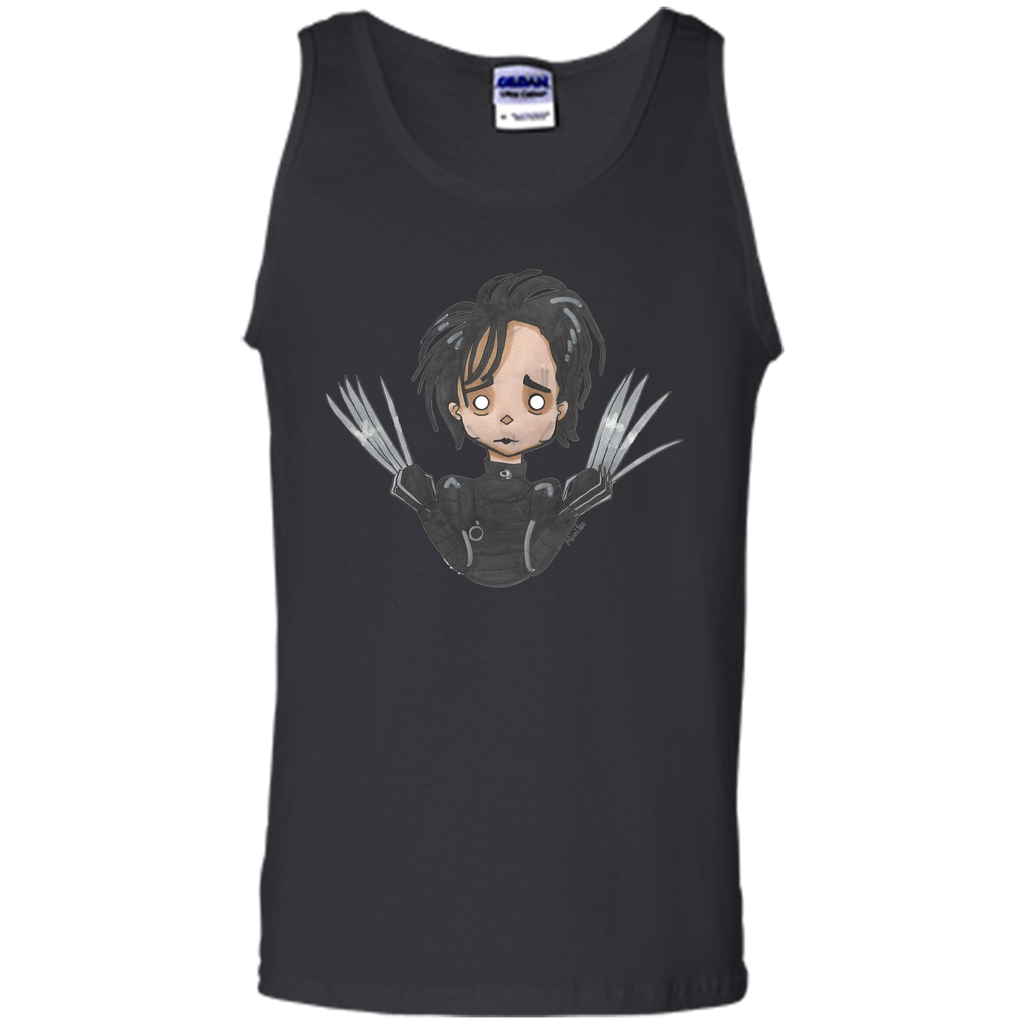 Edward Scissorhands-Cartoon graphic T-Shirt