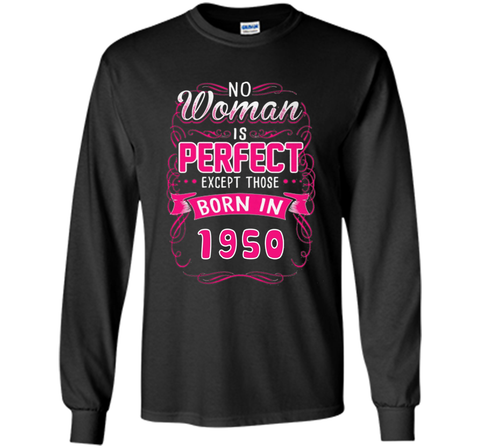 Born in 1950, perfect woman tshirt. Best for birthday gift