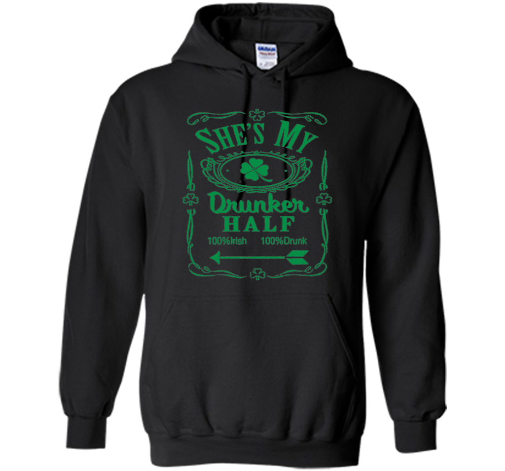 Irish Tshirt - She's My Drunker Half Shirt