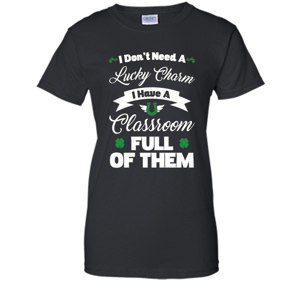 Teacher St Patrick's Day T-Shirt Funny Lucky Shamrock Gift