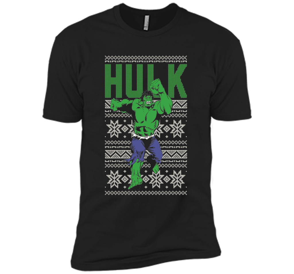 Hulk Ugly Christmas Sweater Graphic T-Shirt