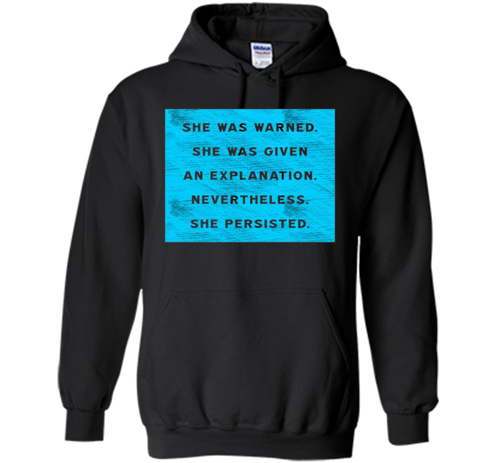 She persisted.