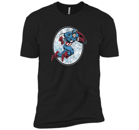 Captain America Battle Graphic T-Shirt