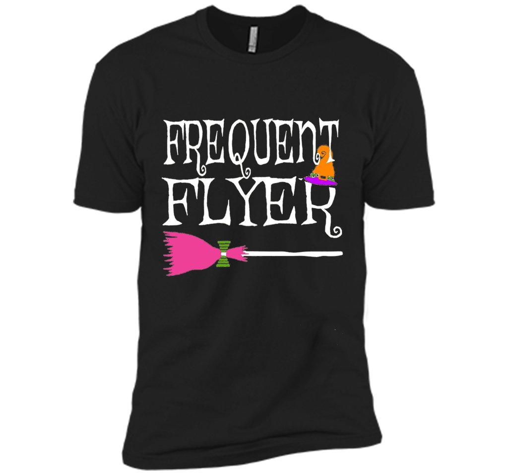 Frequent Flyer Witch Funny Cute Halloween T-Shirt