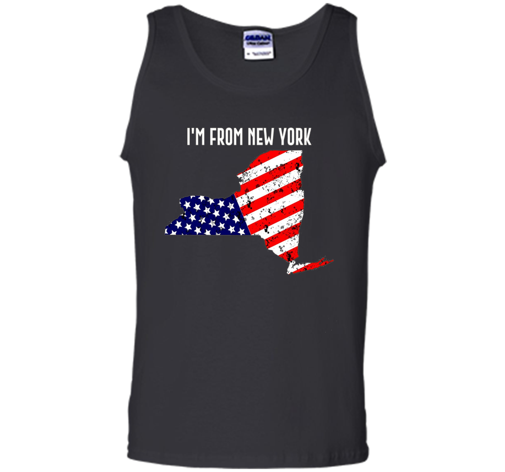 Proud of New York  USA flag Independence day Tshirt