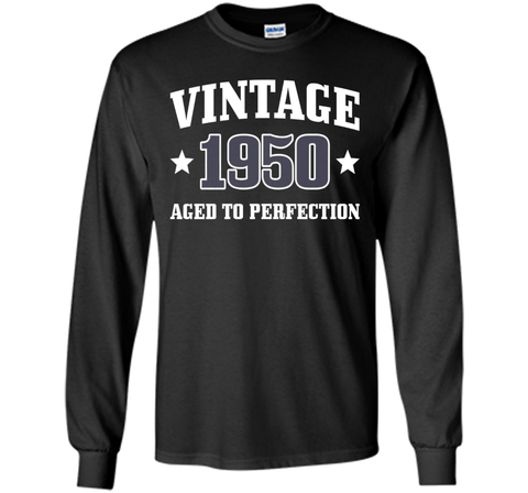 66th Birthday Gift - Vintage 1950 - Aged To Perfection Shirt