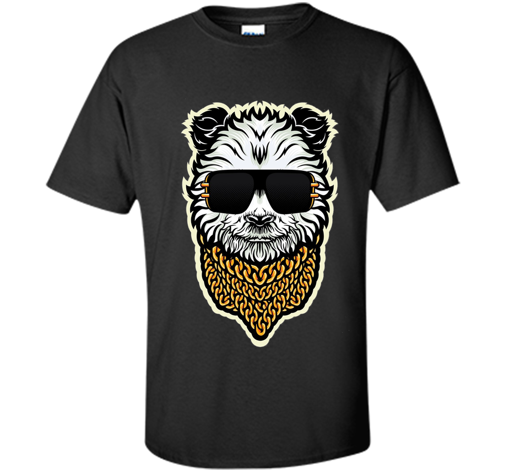 Cool Panda Hip Hop Rap Animal T Shirt