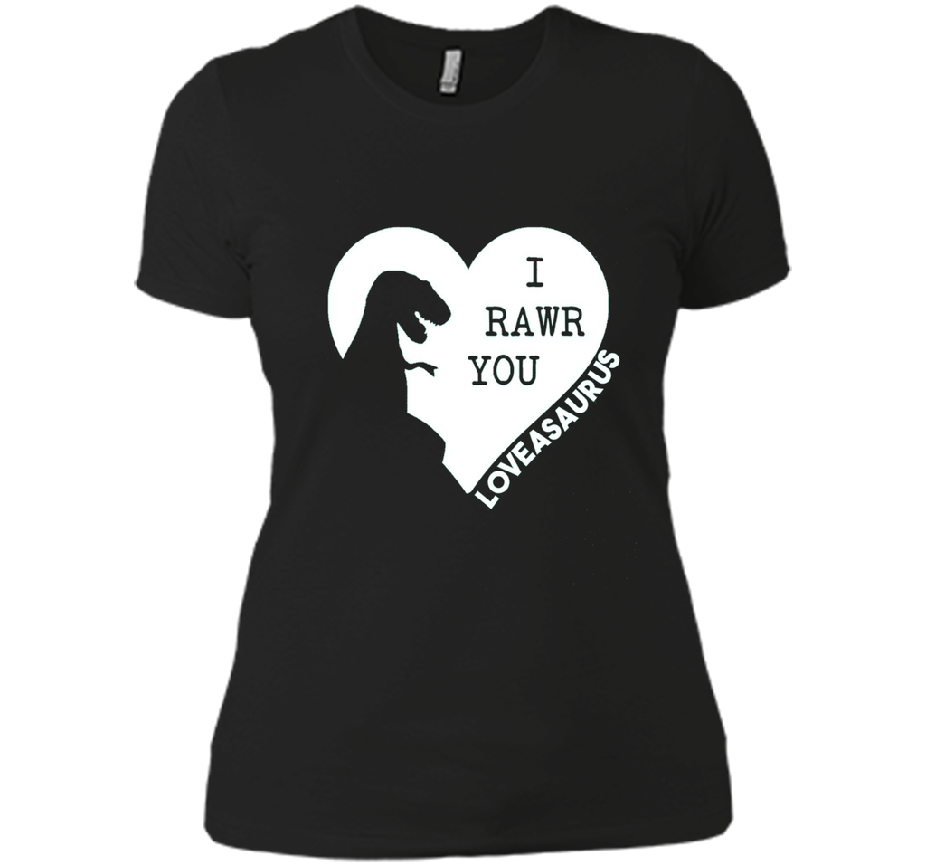 Dinosaur Valentine's Day T-Shirt Dino Valentines Boys Girls