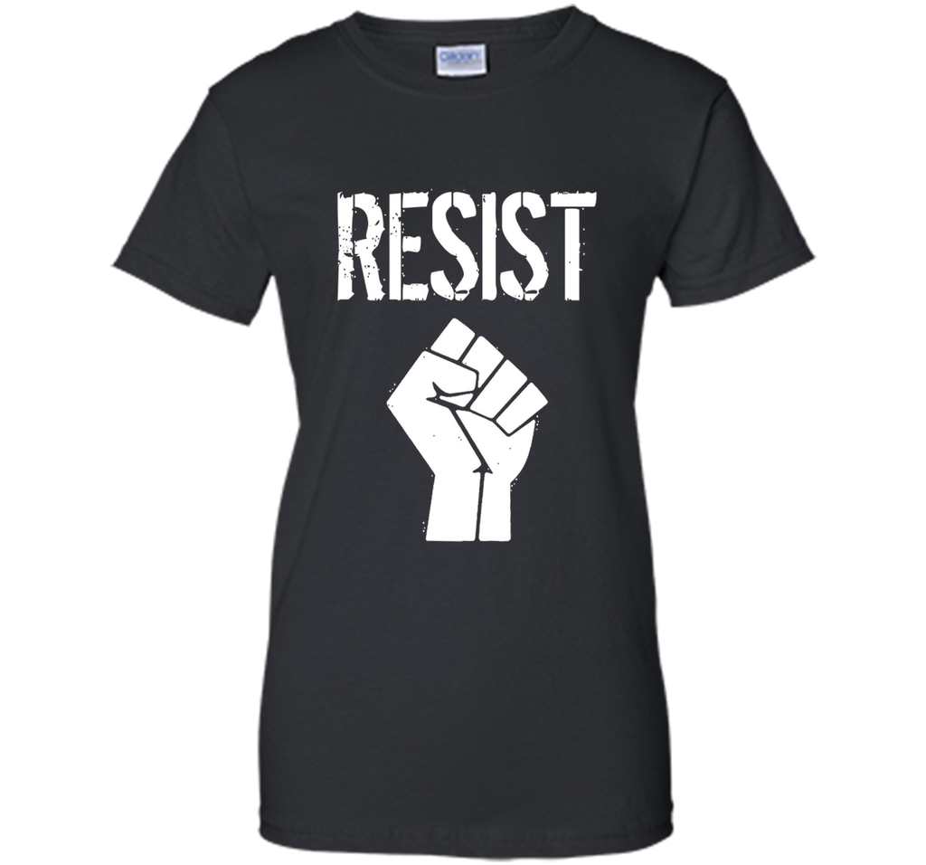 Resist Against Donald Trump Power Fist T-Shirt