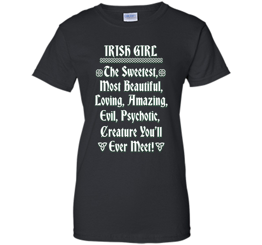 Irish Girl Quote T-shirt