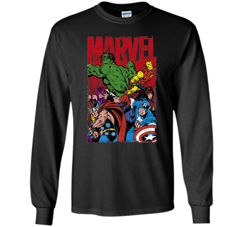 Avengers Team Graphic T-Shirt