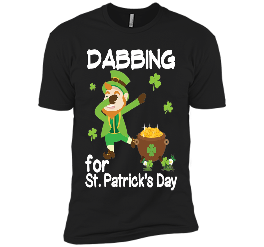 Leprechaun Dab Dabbing for St Patrick Day Pot of Gold Tshirt