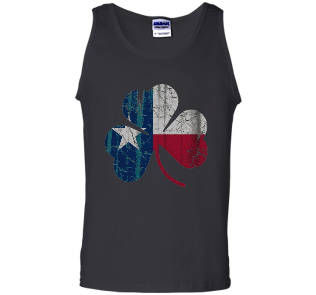 Irish Flag of Texas Shamrock Shirt