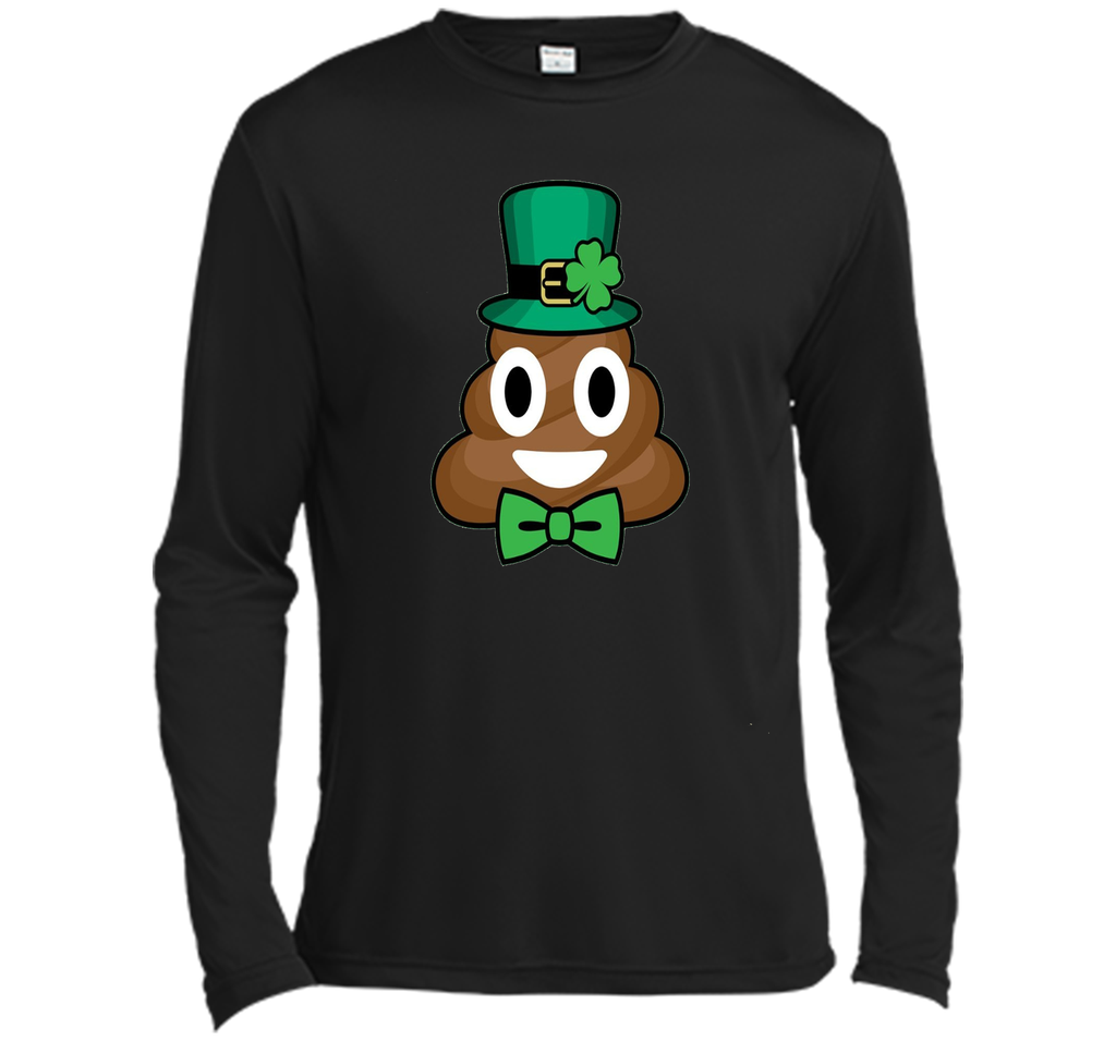 Leprechaun Costume Poop Emoji Funny St Patricks Day T-Shirt