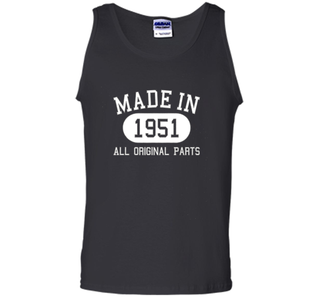 65th Birthday Gift Tee Shirt Made In 1951 (Fitted)