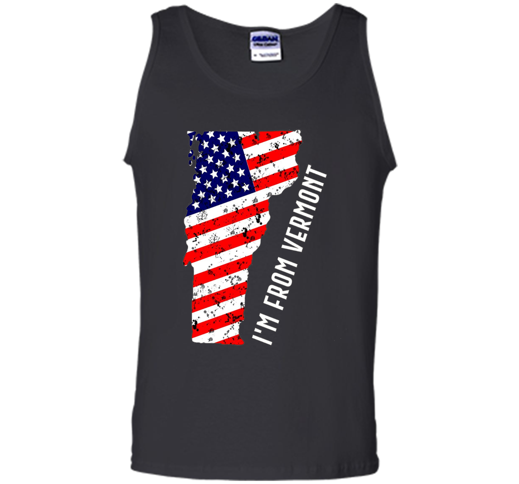 Proud of Vermont USA flag Independence day Tshirt