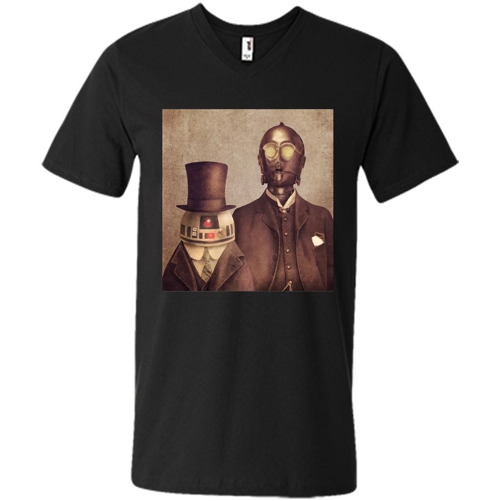 Duke R2 and Baron Von 3PO-Cartoon graphic T-Shirt
