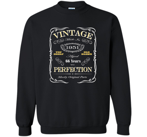 66th Birthday Gift T-Shirt - Born In 1951 Vintage Style