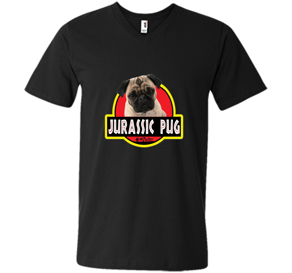 Jurassic Pug Funny Dog T- Shirt