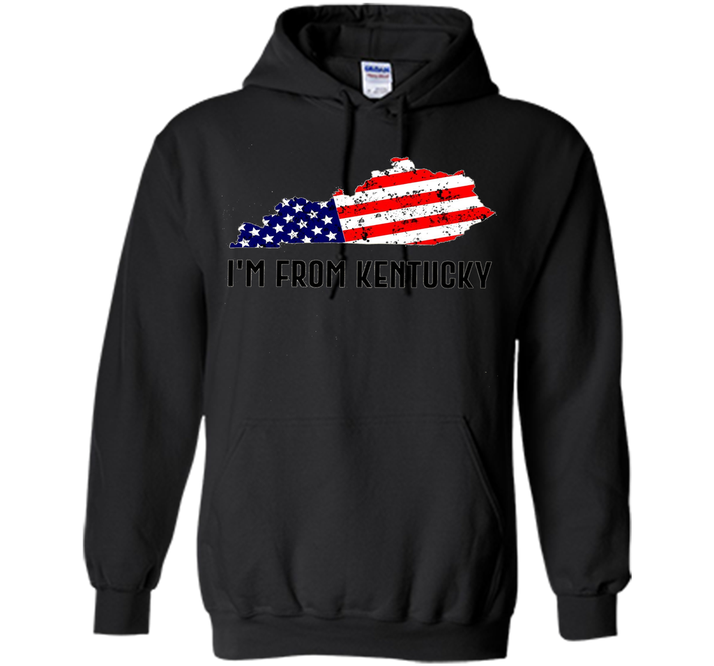 Proud of Kentucky USA flag Independence day Tshirt