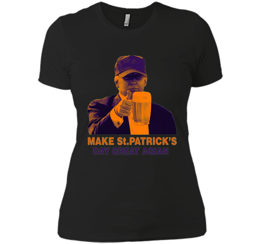Make St. Patricks Day Great Again  Donald Trump T-shirt