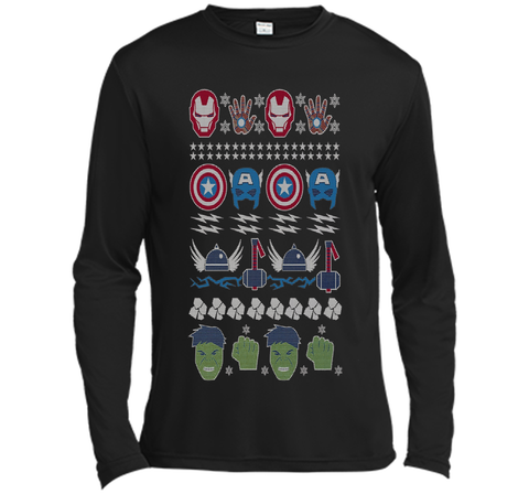 Avenger Winter Ugly Christmas Sweater Graphic T-Shirt