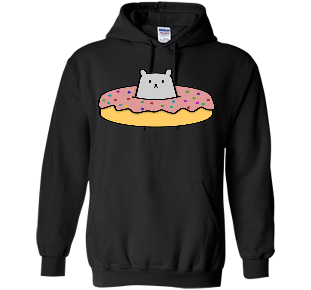 Donut T-Shirt With A Cute Creature T-Shirt