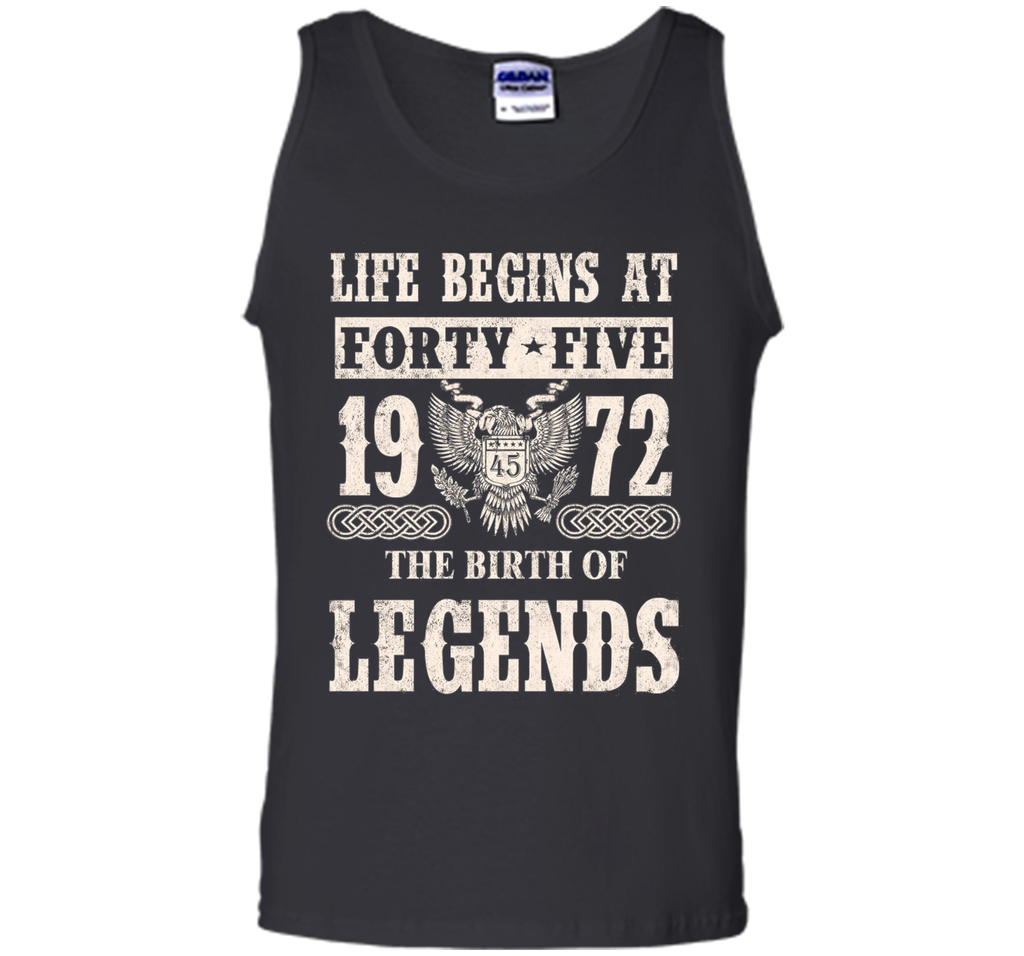 Life Begin At Forty-Five 1972 T Shirt