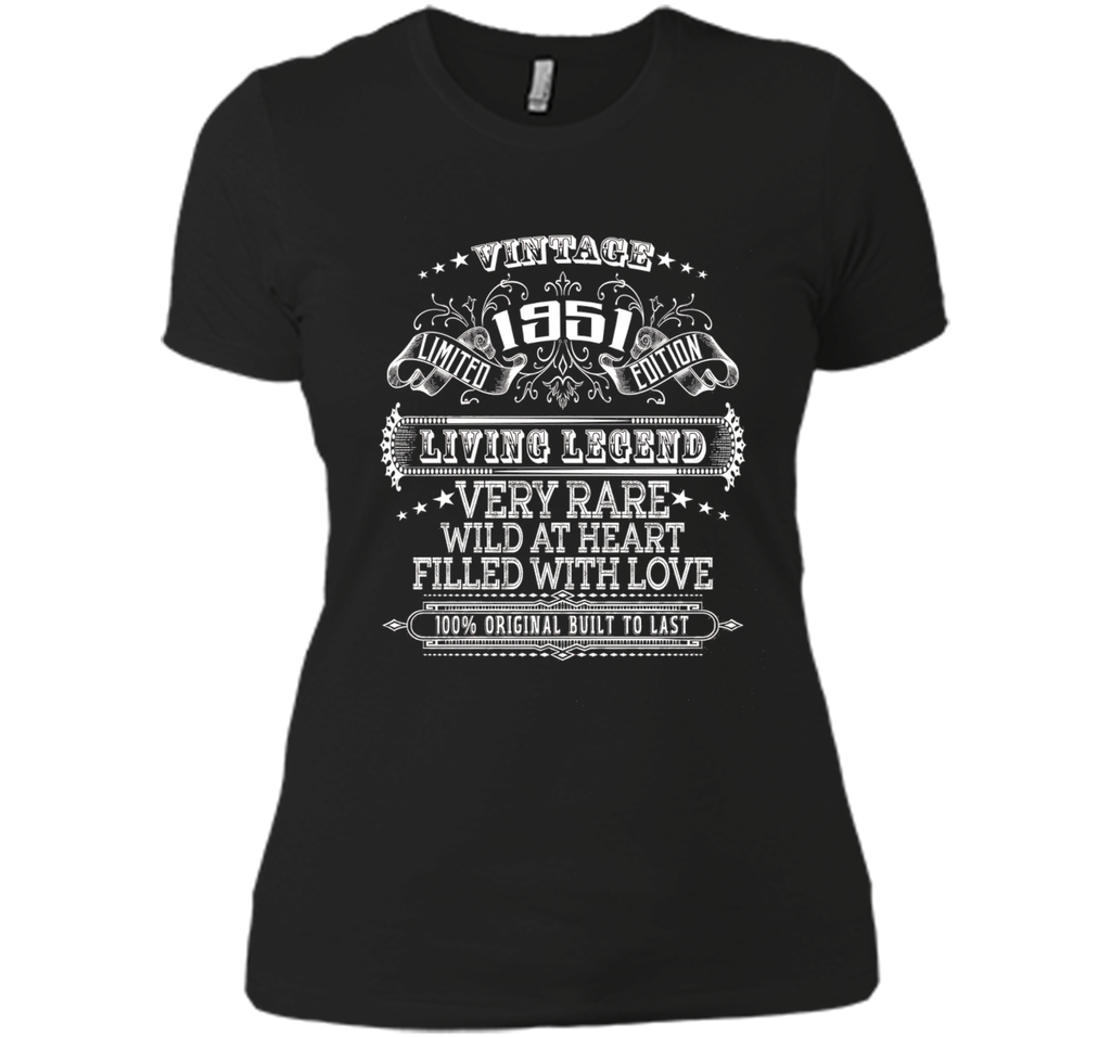 Vintage 1951 65 Years Old 65th Birthday Gift Idea Tee Shirt