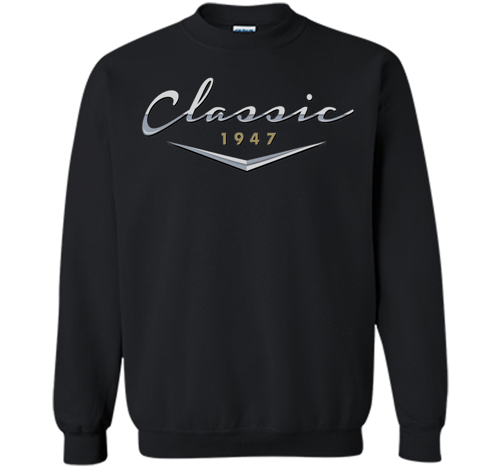 Men's Vintage Classic 1947 T Shirt / 70th Birthday Gifts for Him