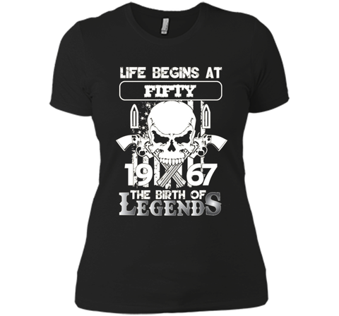 50th Birthday Gifts 1967 The Birth Of Legends T-Shirt shirt