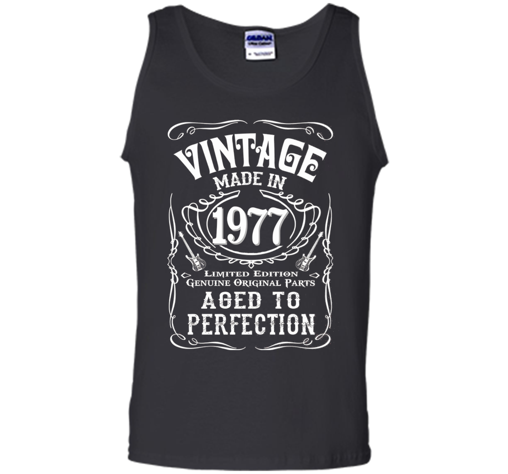 Vintage Made In 1977 Birthday Gift Idea T Shirt
