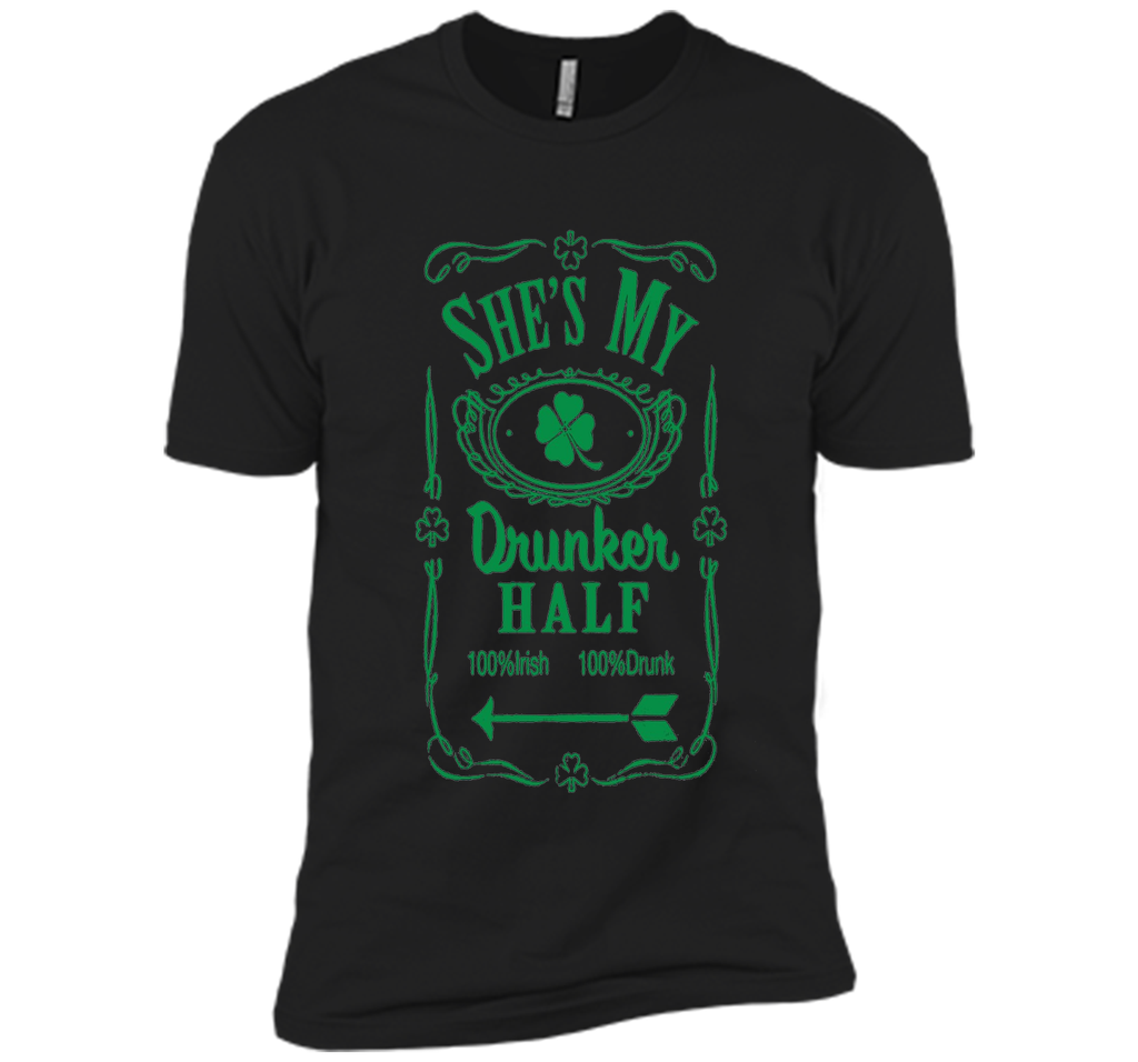 Irish Tshirt - She's My Drunker Half Shirt
