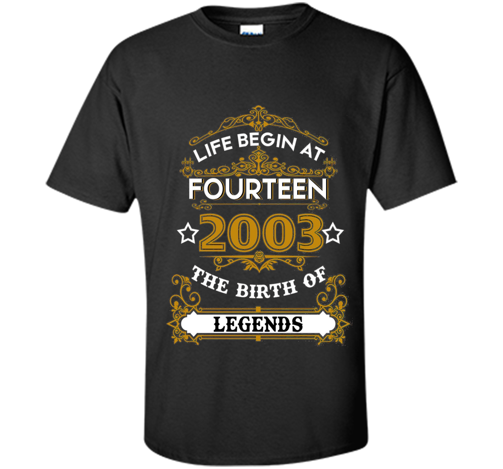 2003 The Birth Of Legends - Funny Tshirt For Man/Women t-shirt