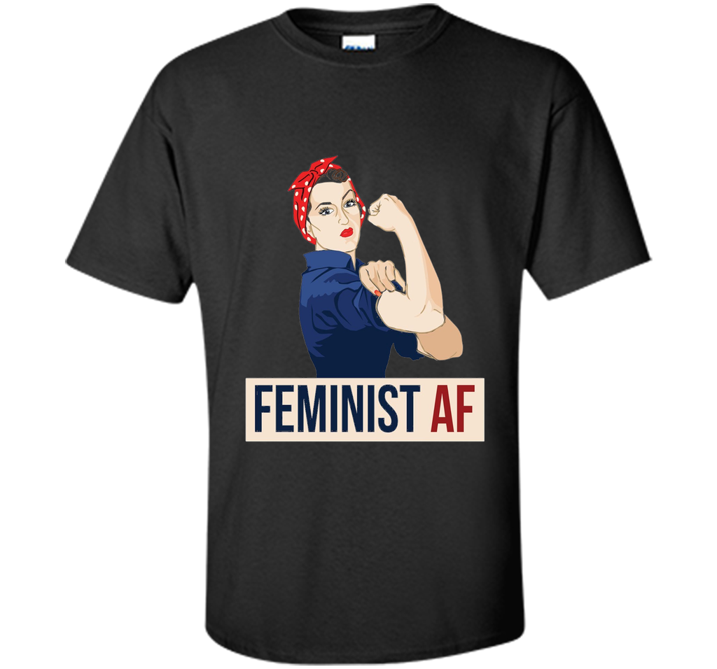 Feminist AF shirt rosie riveter Feminism teeshirt
