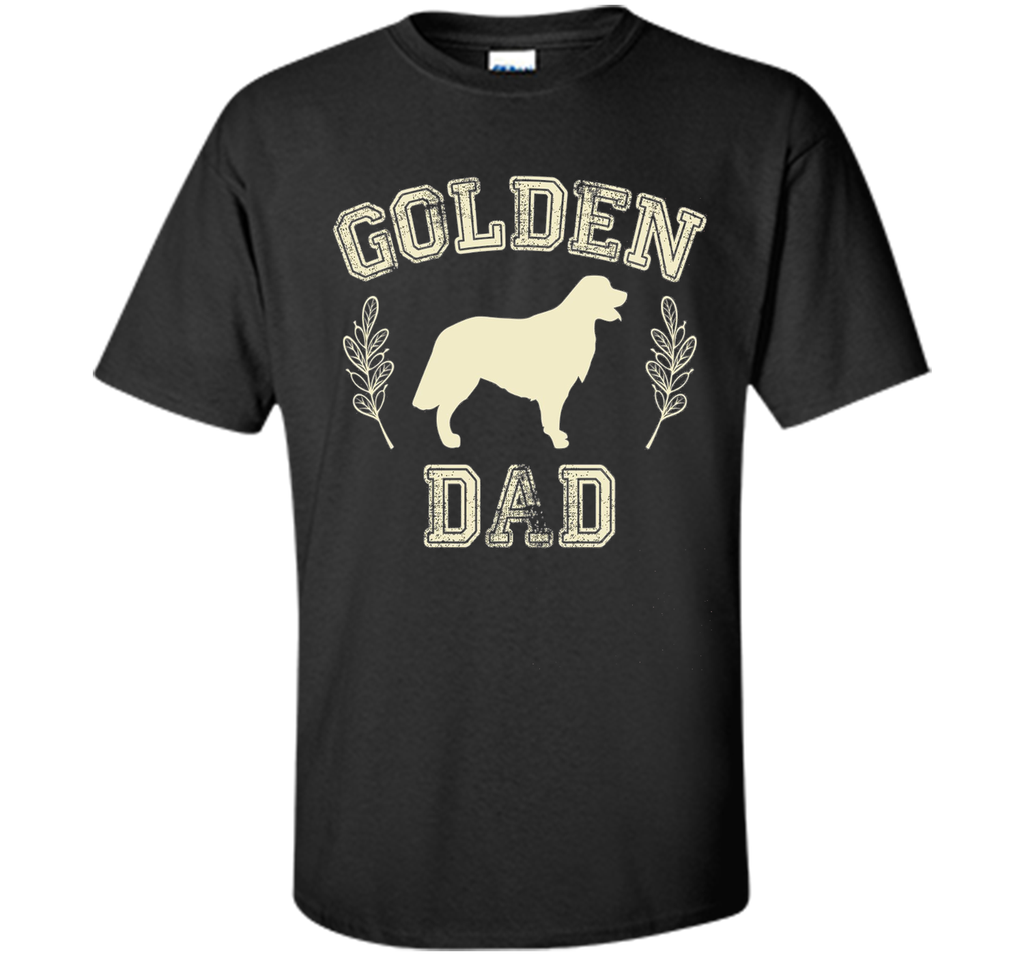 Golden Retriever Dad Shirt Dog Lover Father's Day Gift 4 Him