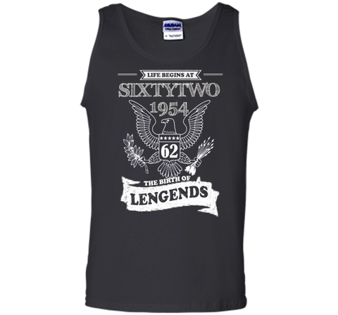 1954 Life Begins At Sixty-two The Birth Of Legends! t-shirt