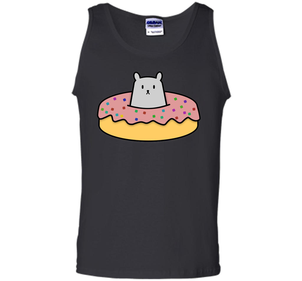 Donut T-Shirt With A Cute Creature T-Shirt