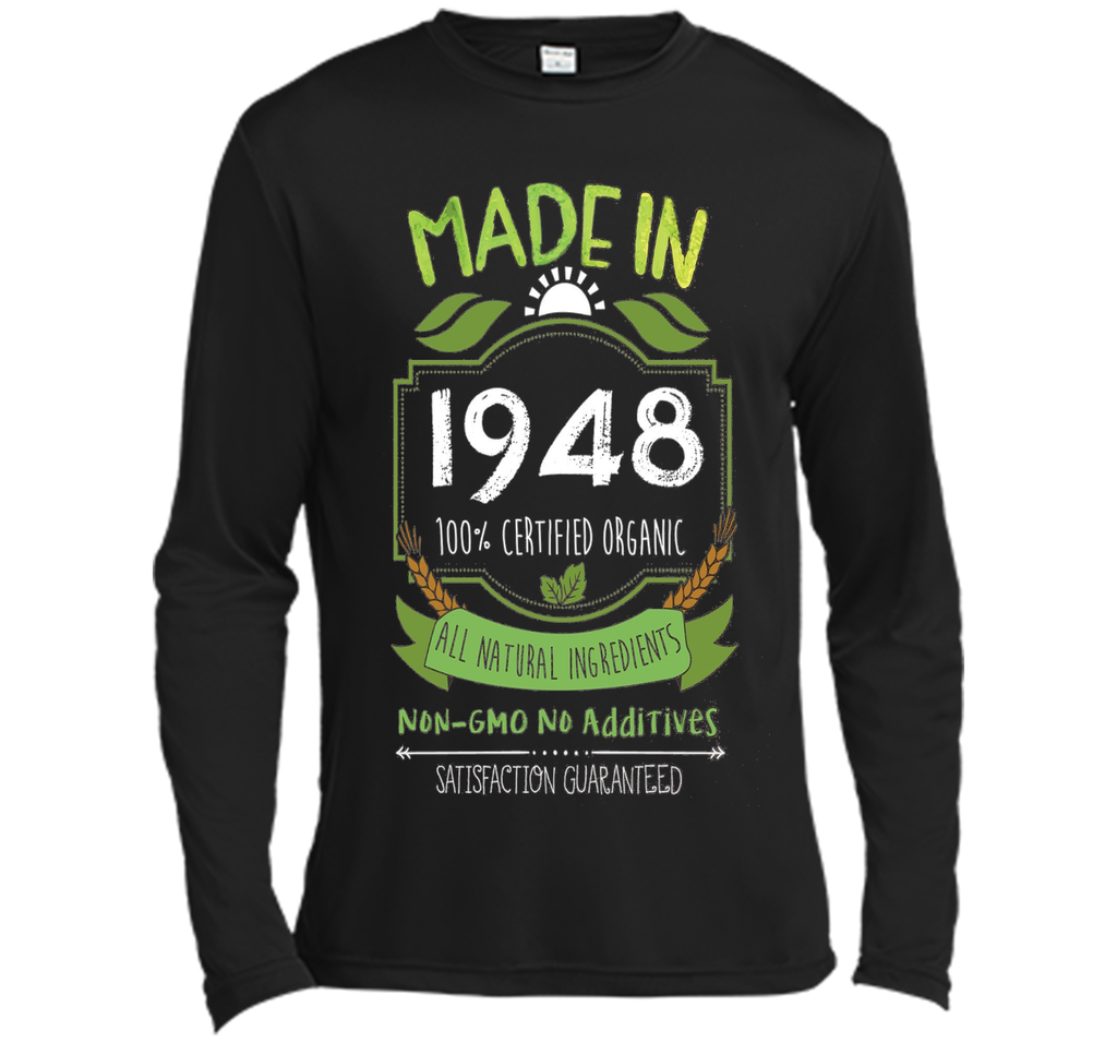 Made In 1948 Organic 68th Birthday 68 Years Old Gift T-Shirt