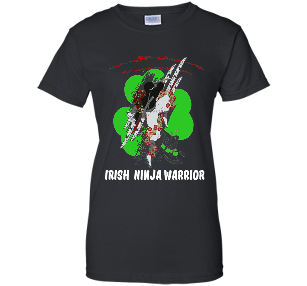 IRISH NINJA WARRIOR SAINT PATRICK'S DAY T SHIRTS