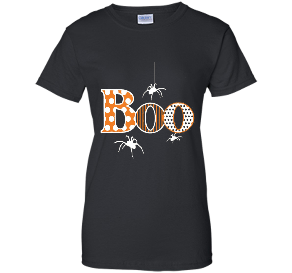 Halloween BOO with Spiders T-Shirt