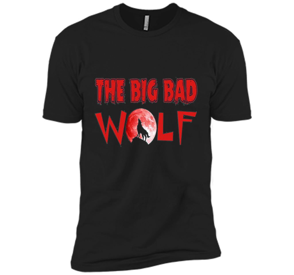 The Big Bad Wolf Graphic Tee Shirt - Halloween Literary Fun
